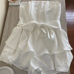 NWOT Princess Polly ruffle romper